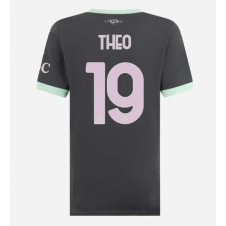 AC Milan Theo Hernandez #19 Tredje Tröja Dam 2024-25 Korta ärmar